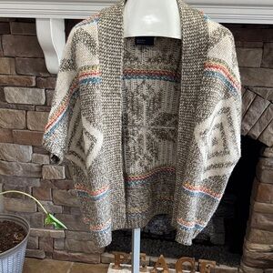 Cozy Multicolor Knit Cardigan